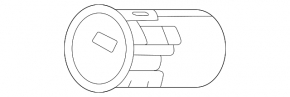 Порт зарядки центральной консоли Kia K5 21-24 задний, USB-A
