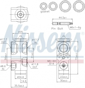 Клапан печки кондиционера Mercedes C-class W205 15-21