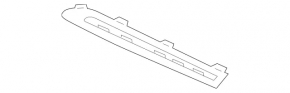 Grila radiator grila stanga jos Mercedes GLC 300/350e/43 16-19 crom