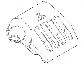 Накладка двигателя Mitsubishi Eclipse Cross 18-24