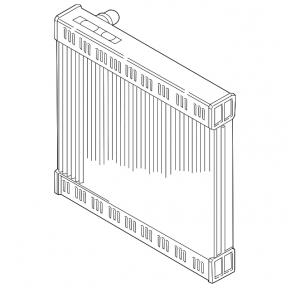Radiator de apă răcire BMW 5 G60 24-26 530i, 540i