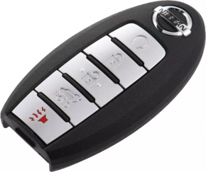 Ключ Nissan Pathfinder 13-16 Smart с автозапуском 5 кнопок