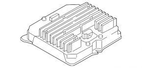 Voltage Converter Control Module BMW X5 F15 14-18