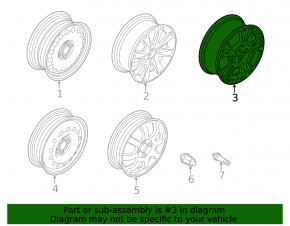Диск колесный R15 Ford Fiesta 11-19 тип 1 бордюрка,слезла краска
