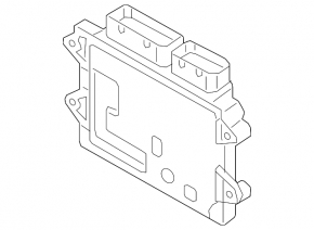 Блок ECU компьютер двигателя Mazda 3 19-23 2.5 Mitsubishi, Japan built