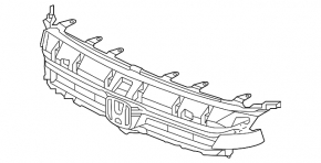 Основа решетки радиатора grill Honda Insight 19-22