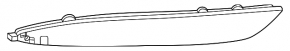 Reflector bara spate dreapta Chevrolet Equinox EV 24-26