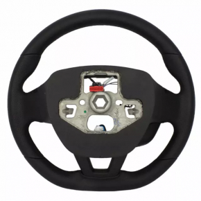 Руль голый Ford Focus mk3 15-18 рест, кожа черн, подогрев