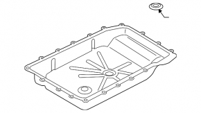 Поддон АКПП Ford Bronco 21-25