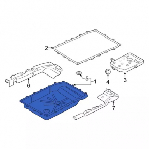 Поддон АКПП Ford Bronco 21-25