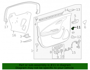 Кнопка открытия лючка бензобака в карточке Chevrolet Volt 11-15