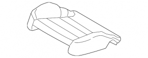 Пассажирское сидение Audi Q5 8R 09-17 без airbag, кожа черн