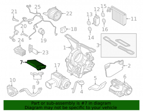 Радиатор отопителя печки Mini Cooper Countryman R60 10-16
