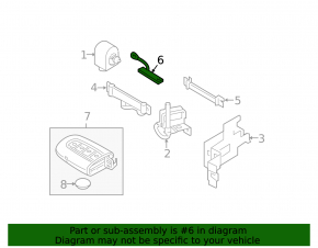 OEM KEYLESS ENTRY ANTENNA RECIEVER Hyundai Sonata 11-15 hybrid