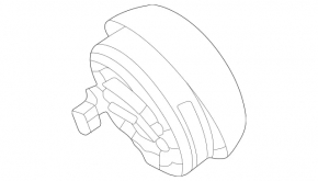 Подушка безопасности airbag в руль водительская Mercedes W167 GLE 350 450 20-23 черная