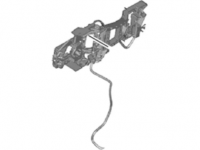 Механизм ручки двери передней правой Ford Focus mk3 11-15