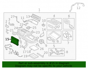 Vaporizator cu zonă dublă pentru Land Rover Range Rover Velar 18-26