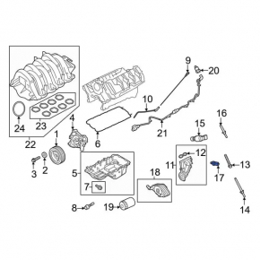 Senzor presiune ulei Ford Escape MK4 23- 1.5T