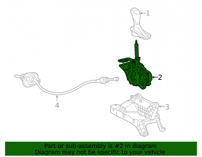 Шифтер КПП Chevrolet Equinox 22-24