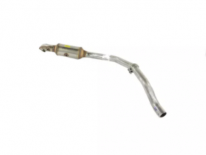 Colector de evacuare dreapta cu catalizator pentru Jeep Grand Cherokee WK2 18-21 3.6, cu 2 tevi