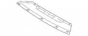Защита заднего бампера Hyundai Sonata 18-19 hybrid