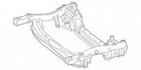 Подрамник передний Mercedes W213 E 17-23 AWD