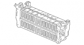 Аккумуляторная батарея ВВБ в сборе Honda Accord 18-22 2.0 hybrid