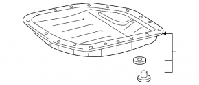 Поддон АКПП Toyota Corolla 14-16