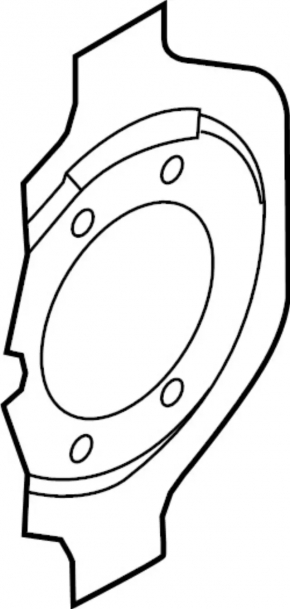 Кожух тормозного диска передний левый Infiniti QX50 19-20