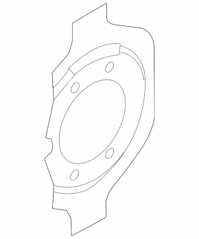 Кожух тормозного диска передний левый Infiniti QX50 19-20