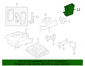 Wireless Control Module Chevrolet Bolt 17-