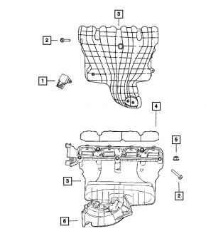 Senzor de hartă Dodge Journey 11-