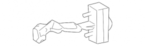 Ограничитель двери передней правой Lexus GS300 GS350 GS430 GS450h 06-11