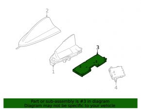 Amplificator de antenă BMW X5 F15 14-18