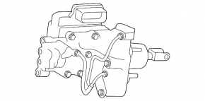 ABS АБС в сборе с ГТЦ Lexus Hs250h 10-11