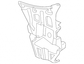 Suportul pentru bara spate de pe aripa dreapta BMW X1 F48 16-22, nou, original