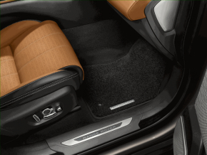 Set de covorașe din material textil negru pentru Land Rover Range Rover Velar 18-26 cu inscripția RANGE ROVER