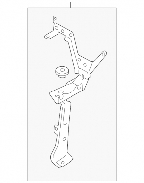 Кронштейн ABS АБС Subaru Impreza WRX GH 08-14 2.5T