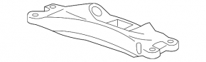 Кронштейн АКПП Chevrolet Camaro 16-23 2.0T