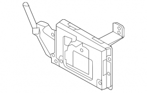 BODY CONTROL MODULE Hyundai Santa Fe 13-16