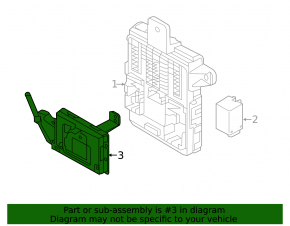 BODY CONTROL MODULE Hyundai Santa Fe 13-16