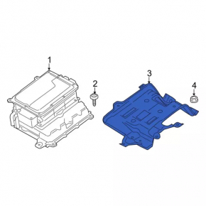 Кронштейн инвертора Ford C-max MK2 13-18