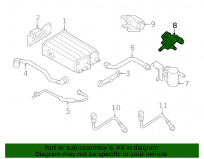 Purge Control Valve Hyundai Sonata 15-19