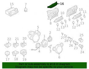 Блок кнопок центральной консоли Mini Cooper Countryman R60 11-12