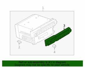 Панель управления CD Radio BMW X5 E70 07-13