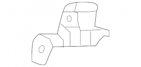 Suport far stânga, stânga sus, rest Toyota Land Cruiser 16-21.
