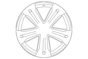 Диск колесный R19 x 7,5J ET35 5*114,3 Toyota Highlander 08-13