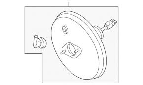 Вакуумный усилитель Nissan Sentra 13-19