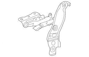 Петля капота правая Mercedes A-class V177 19-22