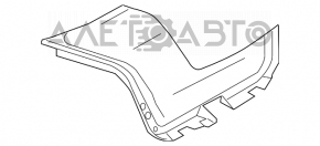Обшивка крышки багажника Mercedes W211 черная